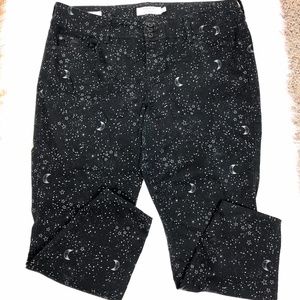Torrid Size 22R Moon & Stars Black Jeggings